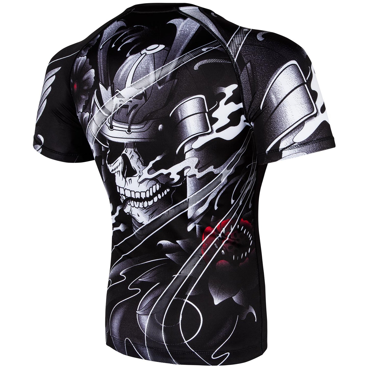 Venum Samurai Skull Rashguard - Short Sleeves - Black