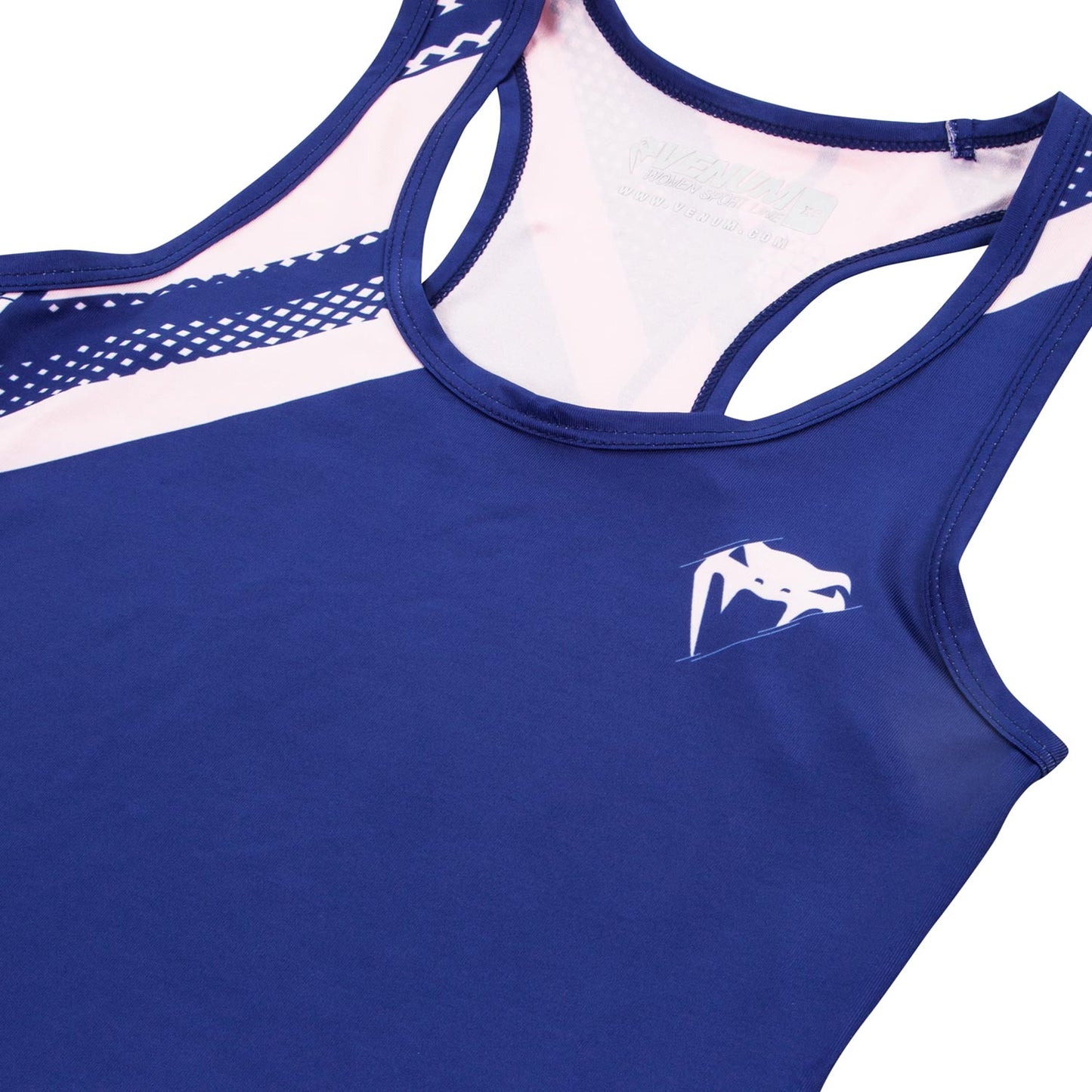 Venum Rapid Tank Top - Navy Blue/Coral