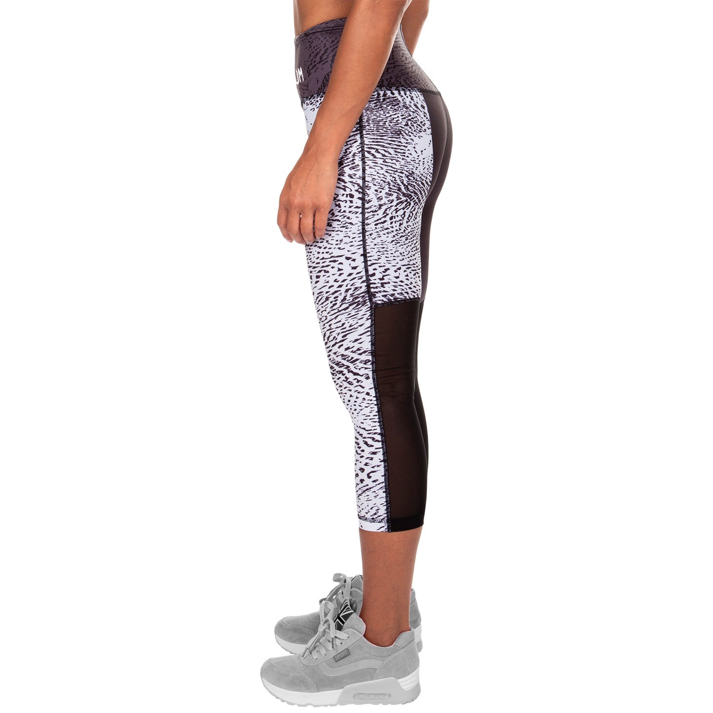 Venum Dune Cropped Leggings - Black/White